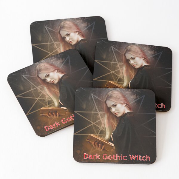 Item preview, Dark Gothic Witch Portrait Young Female Woman designed and sold by Apolinario76.