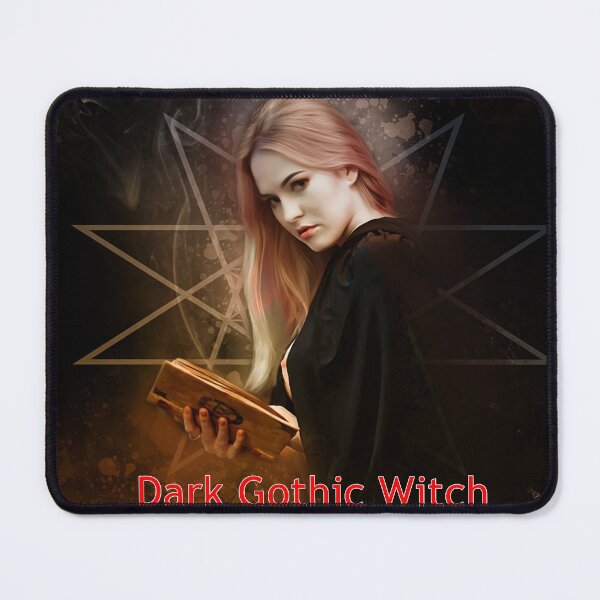 Item preview, Dark Gothic Witch Portrait Young Female Woman designed and sold by Apolinario76.