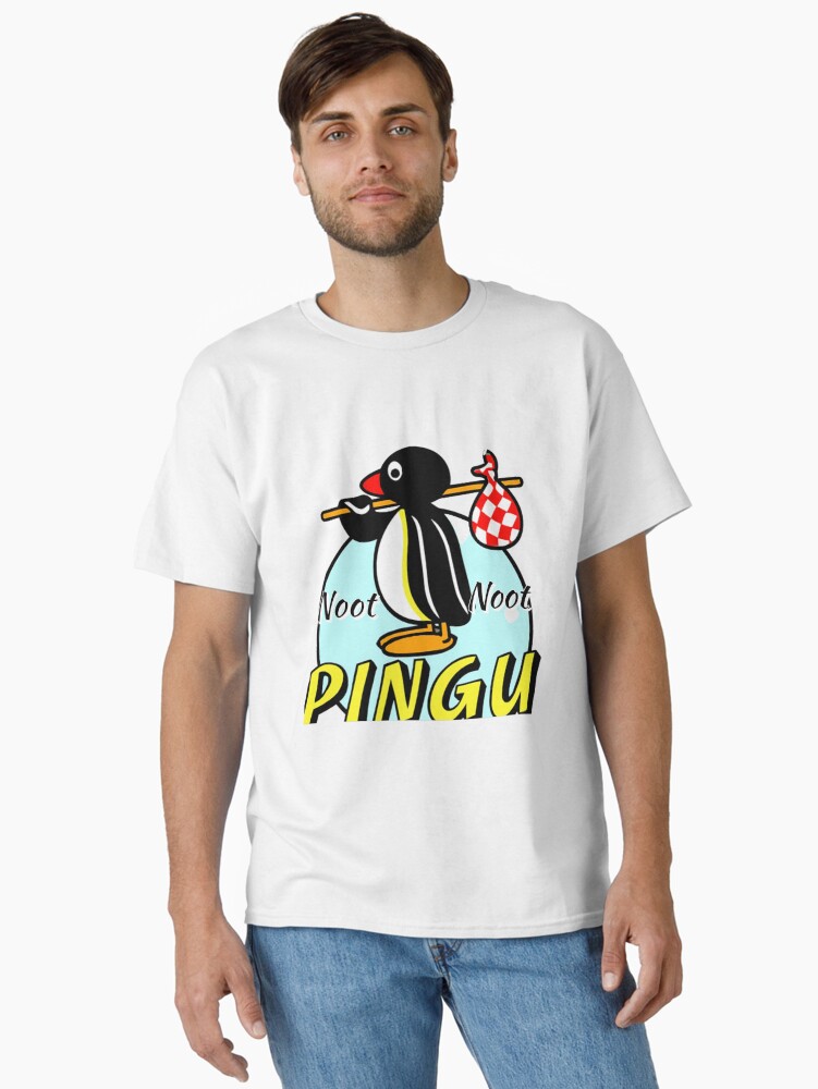 Imagen 2 de 7, Camiseta clásica con la obra Noot noot pingu, diseñada y vendida por Asmamalak.