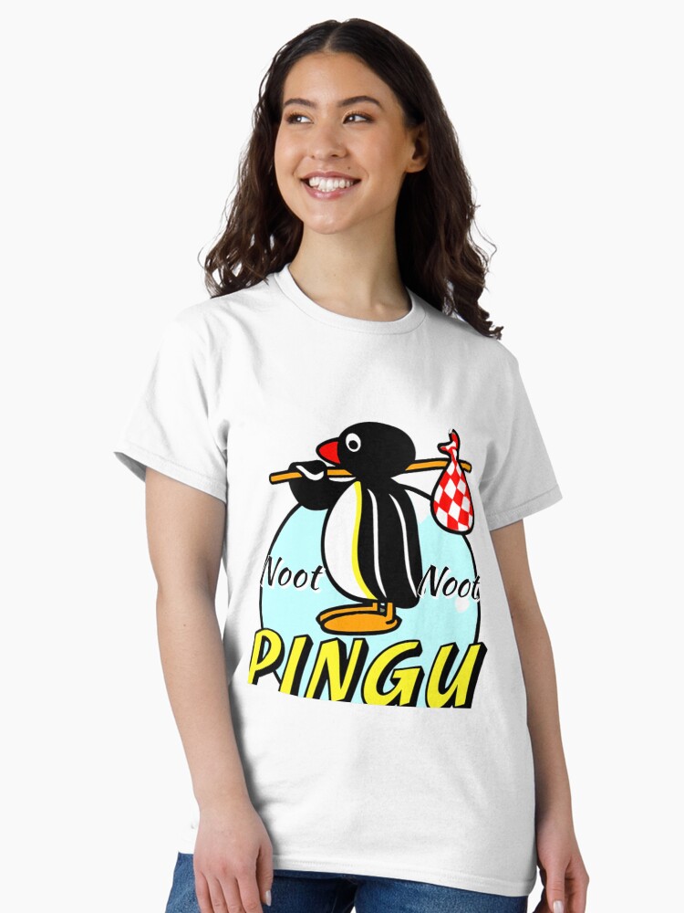 Imagen 1 de 7, Camiseta clásica con la obra Noot noot pingu, diseñada y vendida por Asmamalak.
