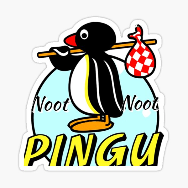 Vista previa del artículo con la obra «Noot noot pingu», diseñado y vendido por Asmaa ⭐⭐⭐⭐⭐.