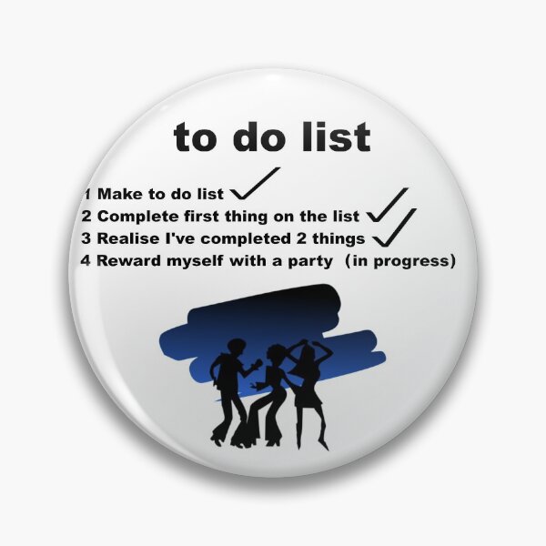 Item preview, party to do list designed and sold by 6059.