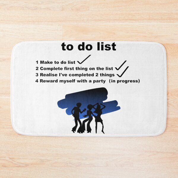 Item preview, party to do list designed and sold by 6059.