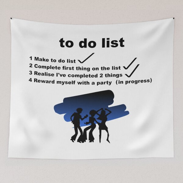 Item preview, party to do list designed and sold by 6059.