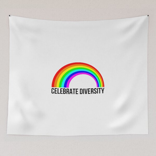 Artikelvorschau, Celebrate diversity entworfen und verkauft von dynamitfrosch.