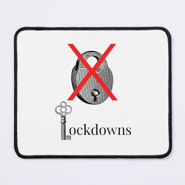 Item preview, No Lockdowns we will not comply  designed and sold by RedThorThreads.