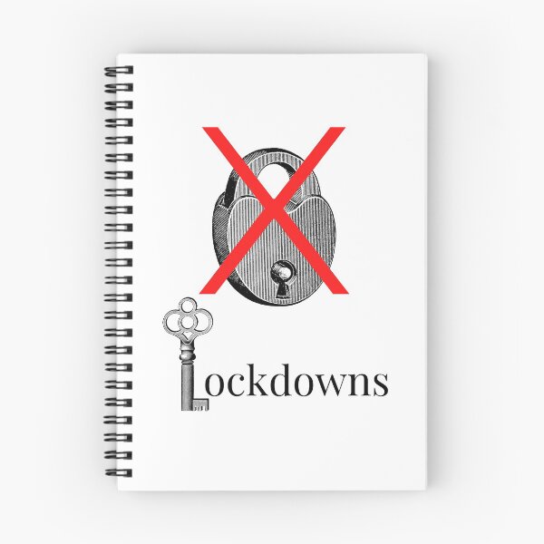 Item preview, No Lockdowns we will not comply  designed and sold by RedThorThreads.