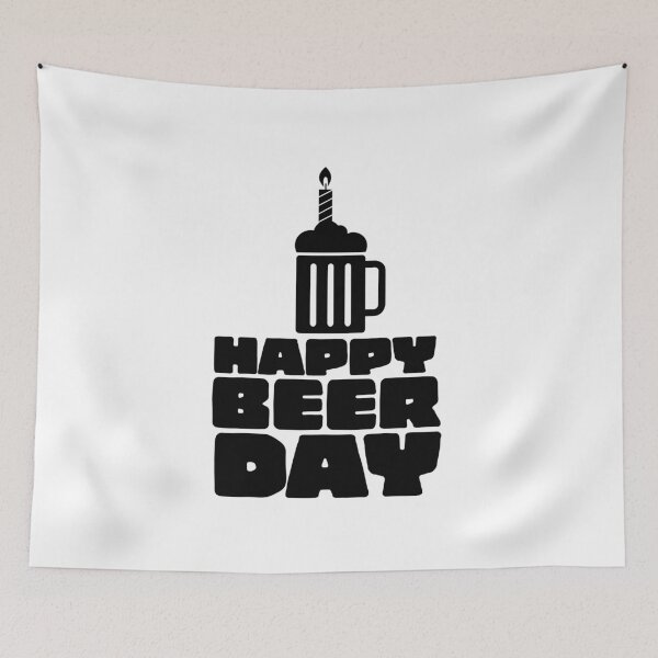 Artikelvorschau, HAPPY BEER DAY - BEER DAY - HAPPY BIRTHDAY - ORIGINAL - PRESENTS - POSTCARD entworfen und verkauft von Tropical Blood.