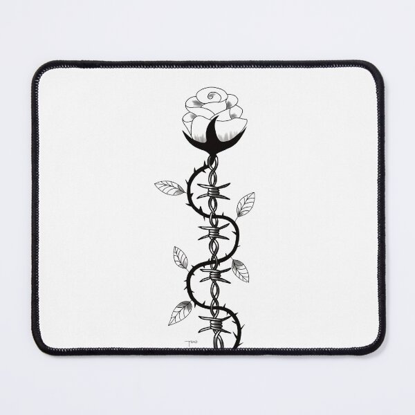 Item preview, Rose design tattoo inspired designed and sold by sweet-chaos101.
