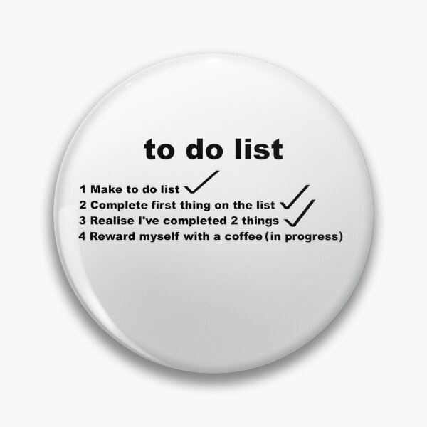 Item preview, coffee to do list designed and sold by 6059.