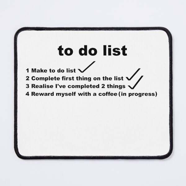 Item preview, coffee to do list designed and sold by 6059.