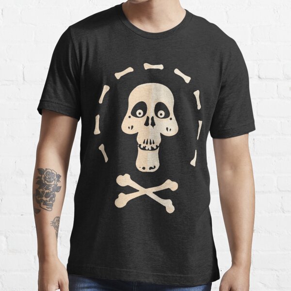 Funny Skull Dodgers V-Neck T-Shirt