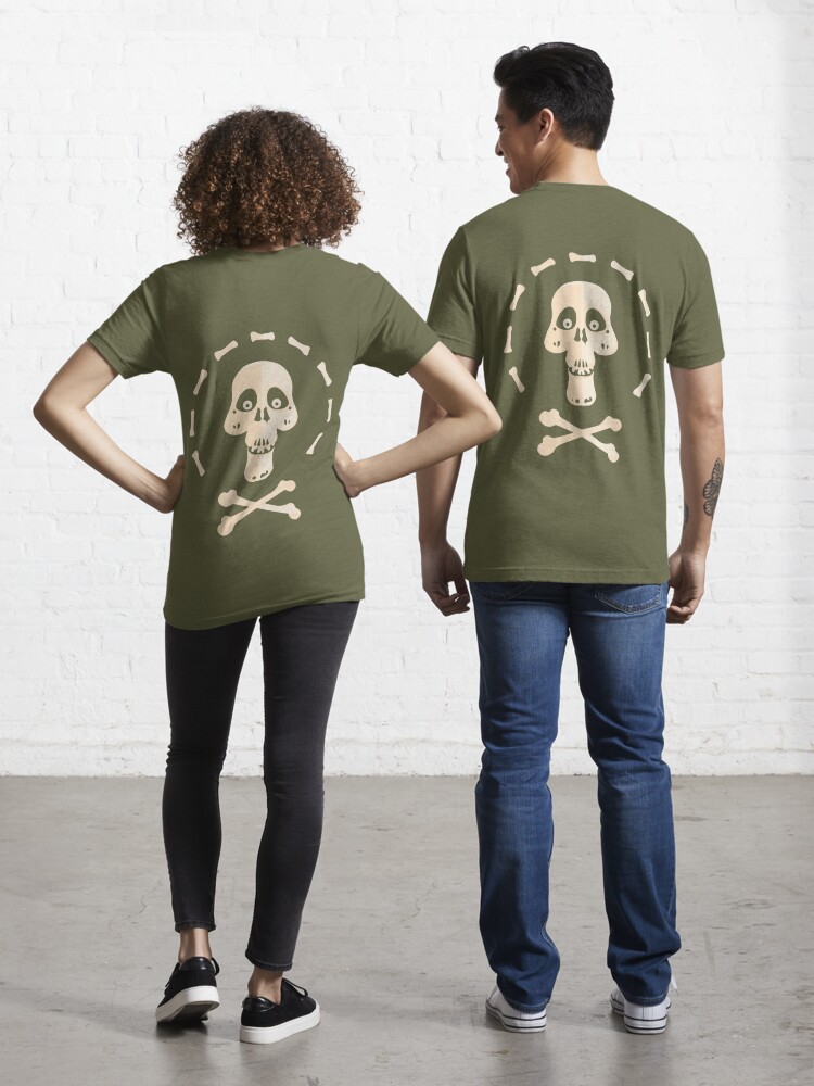 Teeshirtpalace Funny Skull Dodgers Women's V-Neck T-Shirt