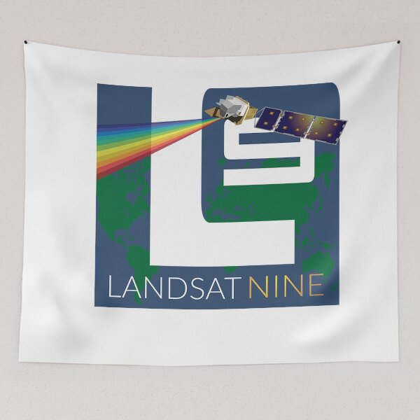 Item preview, Landsat 9 designed and sold by Nikki SpaceStuffPlus.