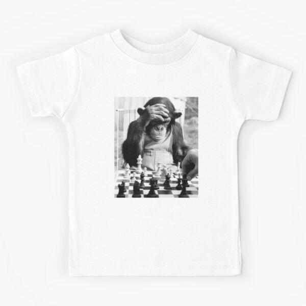  Kids I Play On ChessKid Blocky Tee Shirt Boy and Girl Chess  Fans : Clothing, Shoes & Jewelry