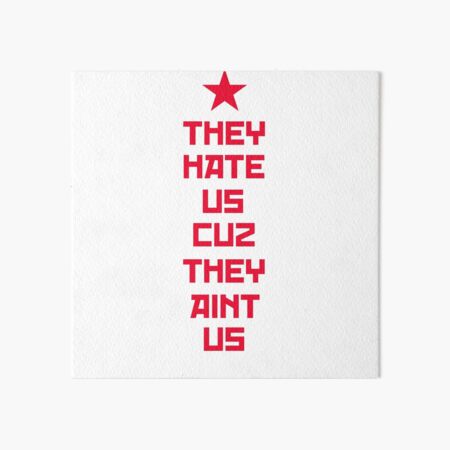 The Interview They Hate Us Cause They Ain't Us Tshirt