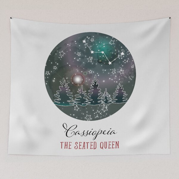 Item preview, December 2022 calendar Moon phase calendar 2022 Constellation cassiopeia calendar Lunar calendar 2022 Astronomy gifts Calendario 2022 Wall Calendar  designed and sold by GalleryArtField.