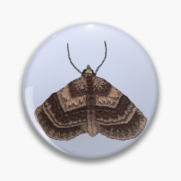 Item preview, Embroidered Moth designed and sold by Audrey Pearson.