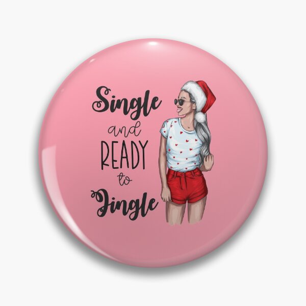 Item preview, Single and ready to jingle Christmas Xmas funny designed and sold by NastySquad.
