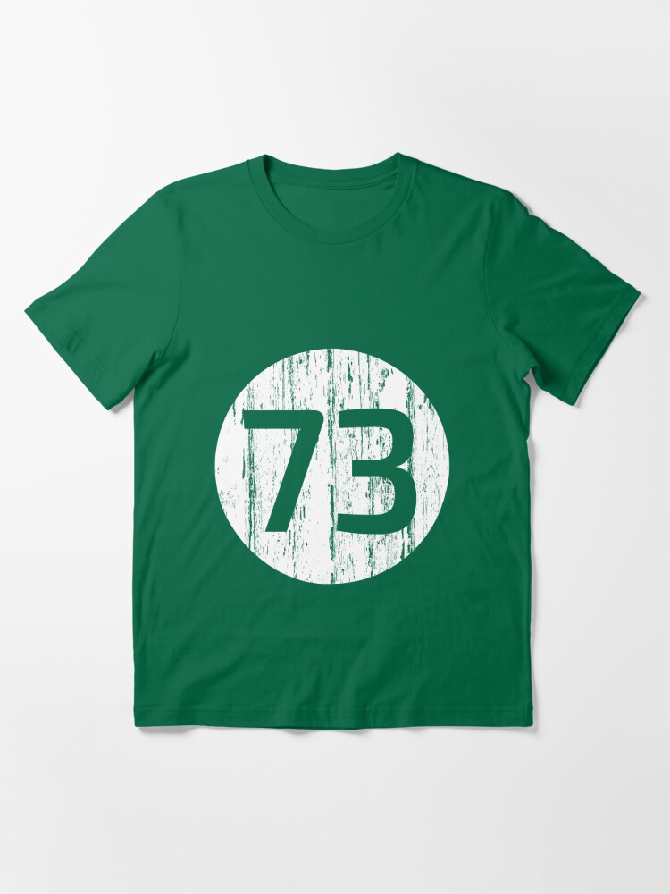 Essential T-Shirt mit 73 - the best number, designt und verkauft von dynamitfrosch