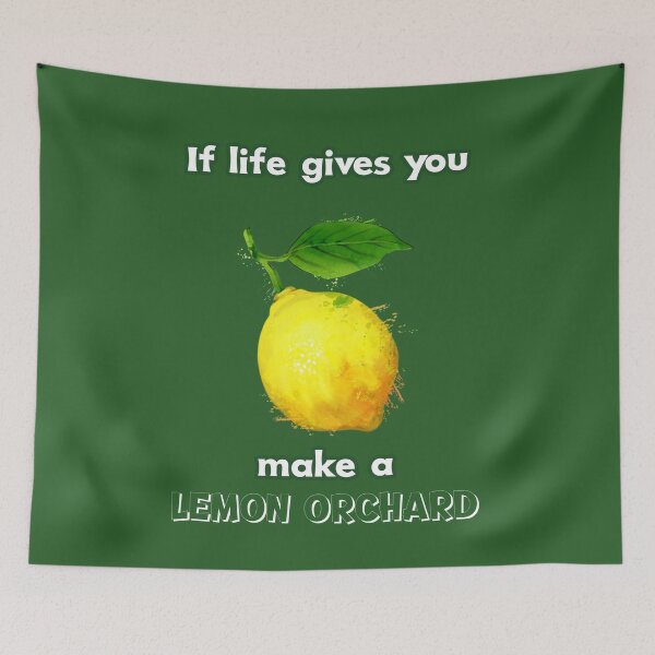 Item preview, If Life Gives You Lemons Make A Lemon Orchard. Edible Garden Permaculture designed and sold by Rebel-Design.