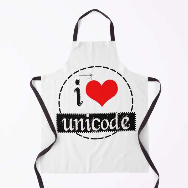 Item preview, I LOVE UNICODE FUNNY Design SHIRTs designed and sold by abatkok.