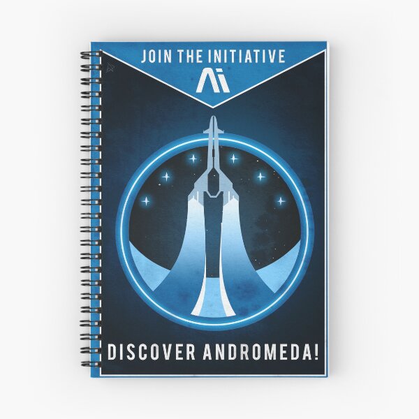 Item preview, Join The Initiative. Discover Andromeda! - Minimalist Print  designed and sold by yogiwynne.