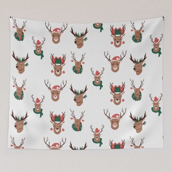 Item preview, Cute Christmas Deer Collection   designed and sold by infazbdeen.