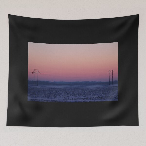 Item preview, Winter Sunset Rural Wisconsin designed and sold by Susie Kramer.