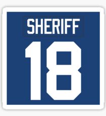 Sheriff Jersey Sticker
