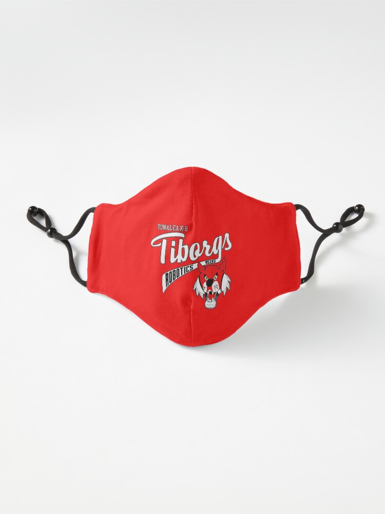 Alternate view of Tiborgs 2021 Red Mask