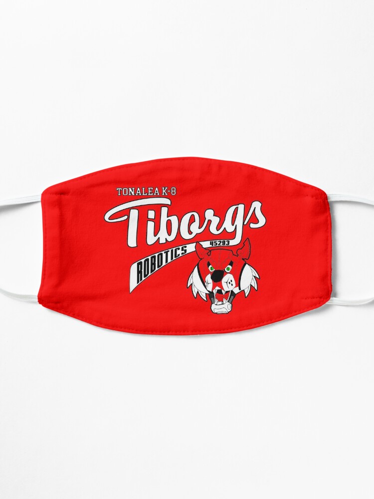 Alternate view of Tiborgs 2021 Red Mask
