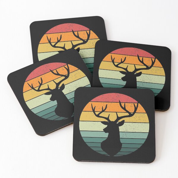 Item preview, Deer Retro Vintage  designed and sold by FunFoxDesign.