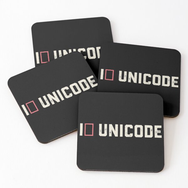 Item preview, I Love Unicode designed and sold by Xanthus39.