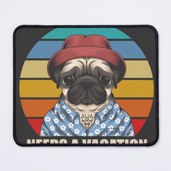 Item preview, pug dog designed and sold by ARTgallaty0801.