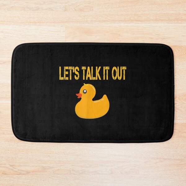 Item preview,  Rubber Duck Debugger Lets Talk Out Programmer designed and sold by lindafrances.