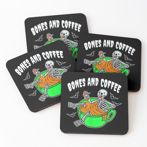 Item preview,  Skeleton Costume Bones Coffee Drinking designed and sold by lindafrances.
