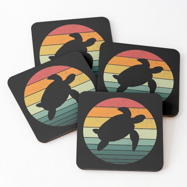 Item preview, Turtle Retro Vintage  designed and sold by FunFoxDesign.