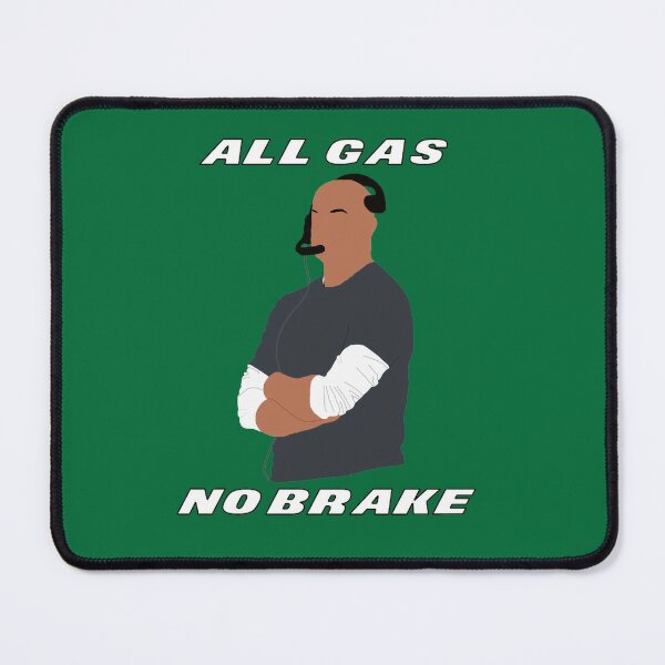 Robert Saleh All Gas No Brake Essential T-Shirt for Sale by GangGreenGear