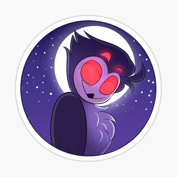 Cursed Owl Stolas Sticker For Sale By Norithelord Redbubble