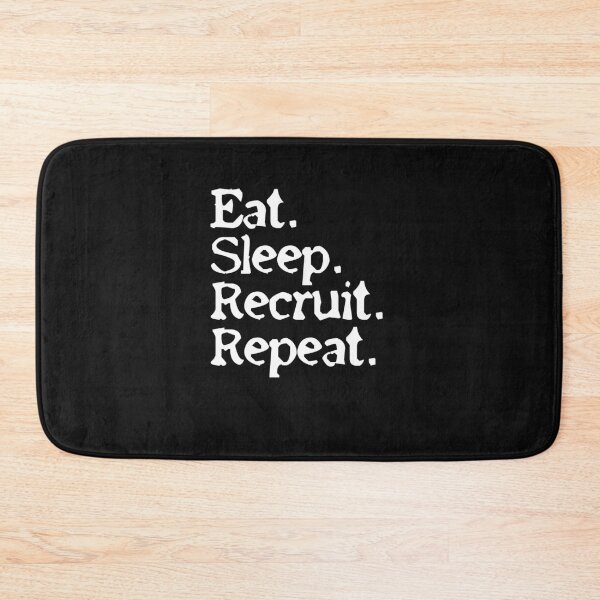 Item preview, Eat Sleep Recruit Repeat designed and sold by Click-Like.