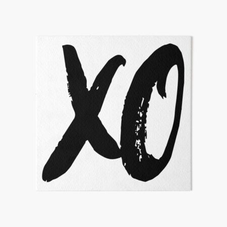 XOXO Printable Wall Art Home Office Decor Black And White Print Love Sign Hugs And Kisses Scandinavian Wall Art XO Poster
