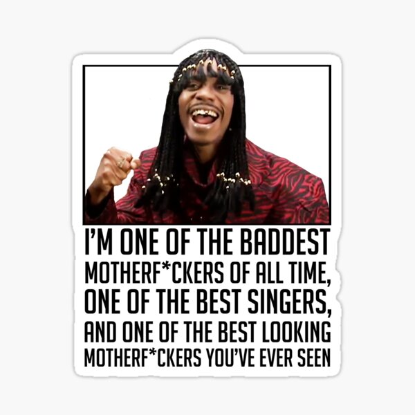 Comedian Fuck Yo Couch Needle Minder Magnet Bar Pin Acrylic Plastic Rick James Funny Dave Chappell