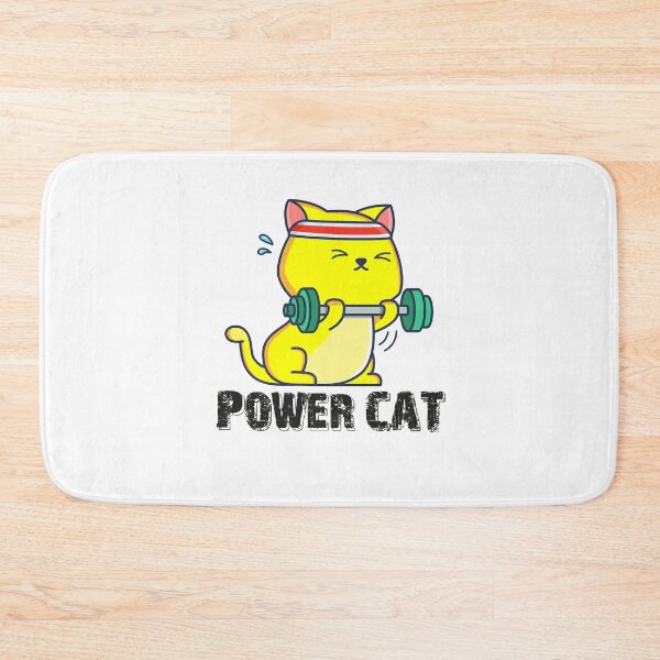 Item preview, Power cat funny cute cat gift idea designed and sold by Alia König.