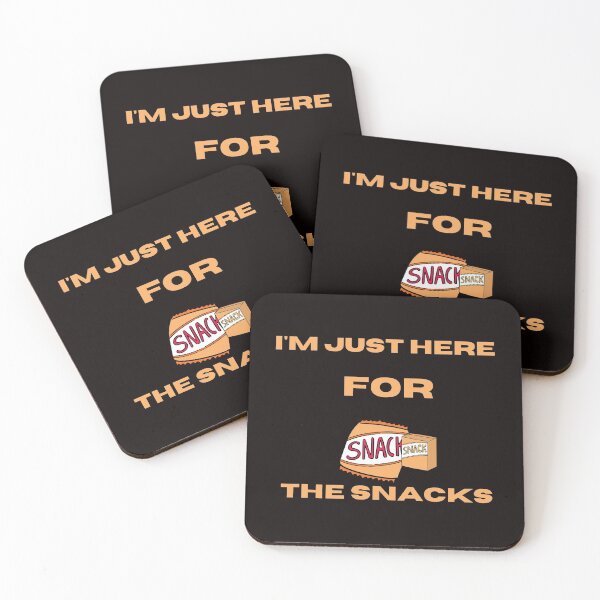 Item preview, i'm just here for the snacks designed and sold by smart Mahdi.