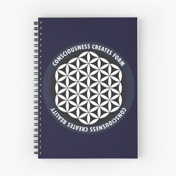 Item preview, Sacred Geometry: Flower Of Life - Consciousness Quote designed and sold by sacredtees.