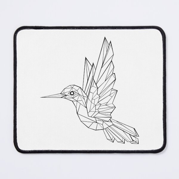 Item preview, Polygonal Hummingbird designed and sold by Blackmoon9.