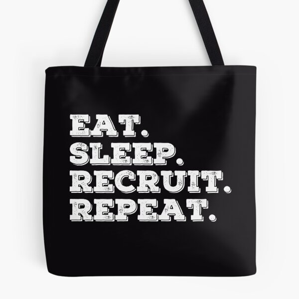 Item preview, Eat Sleep Recruit Repeat designed and sold by Click-Like.