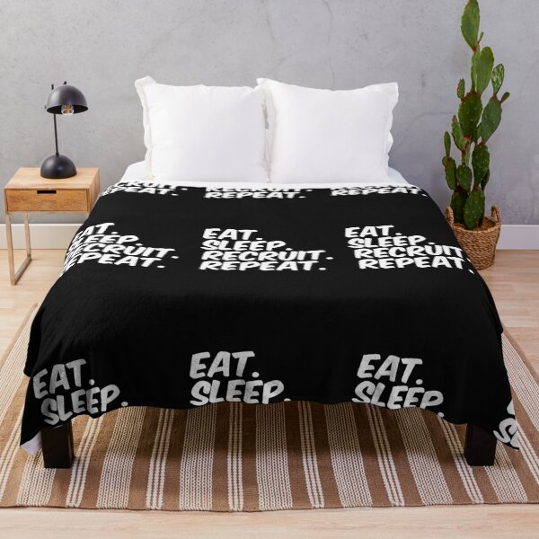 Item preview, Eat Sleep Recruit Repeat designed and sold by Click-Like.