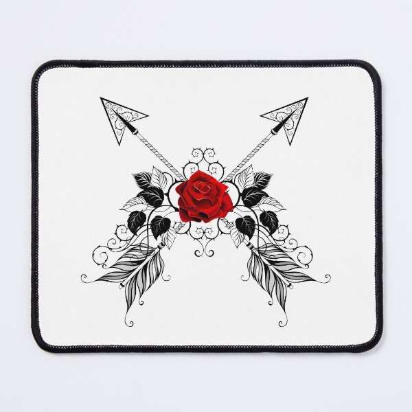 Item preview, Black Arrows with Red Roses designed and sold by Blackmoon9.
